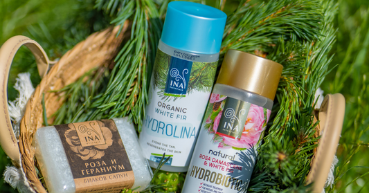 Set de produse naturale InaEssentials pentru îngrijirea petelor pigmentare