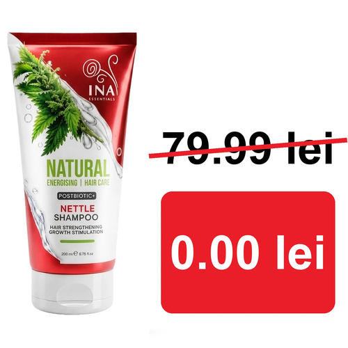 + Cadou Șampon Natural Urzică Sălbatică - Șampon pentru Căderea părului