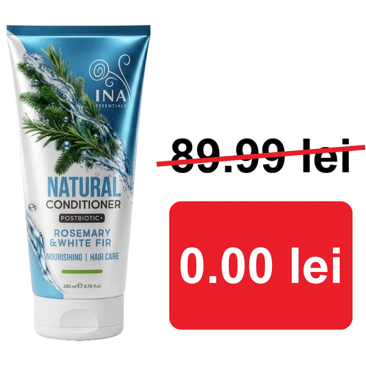 + Cadou Balsam de păr natural cu ulei de Rozmarin și Brad alb