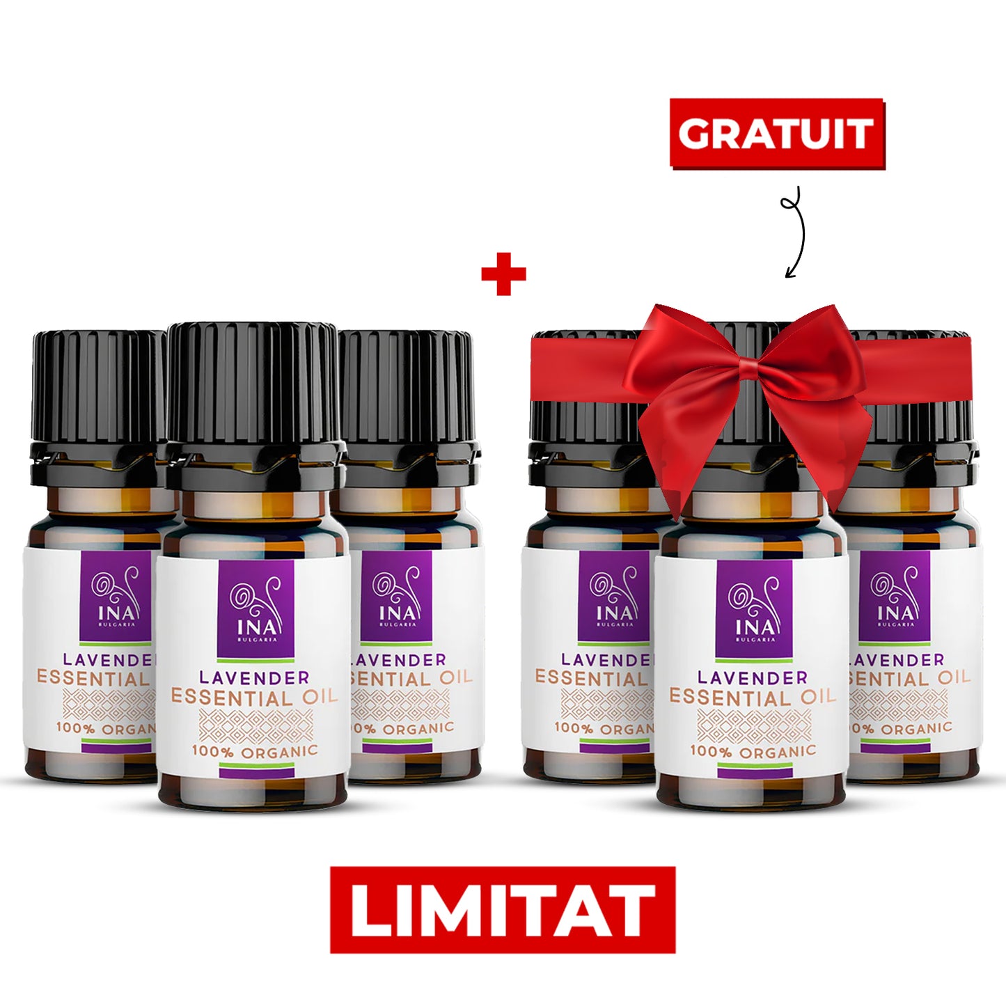 Cumpără 3 Uleiuri de lavandă, Primești alte 3 Gratuit