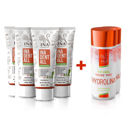 4 Paste + 2 Ape de gură Gratis