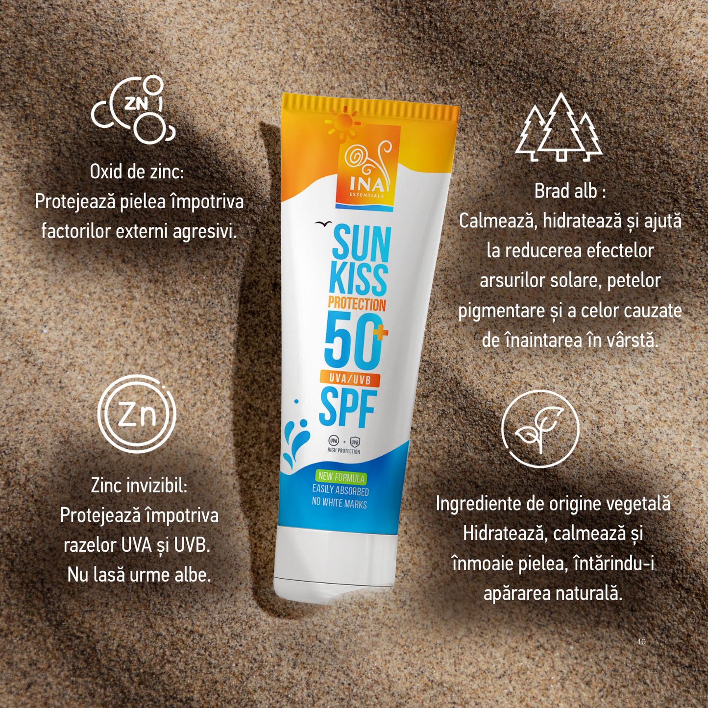Pachet de protecție solară pentru familie - 3x Protecție solară naturală pentru față și corp SPF+ 50 cu Brad Alb Organic