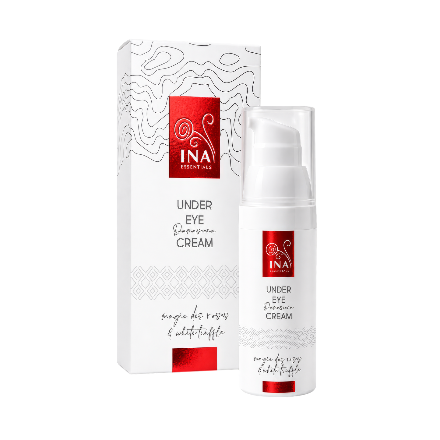 Cremă de Ochi Premium Anti-îmbătrânire cu Trandafiri - Rose Eye Lift