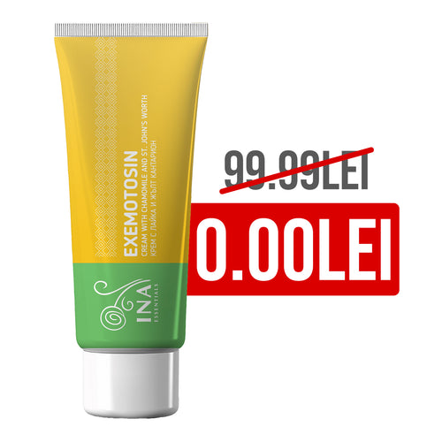 + Cadou Cremă pentru Psoriazis, Eczeme și Piele Iritată - cu Sunătoare, Mușețel și Propolis