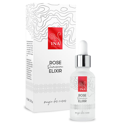 Ser Intensiv de Față Anti-îmbătrânire cu Ulei Organic de Trandafir - Rose Elixir