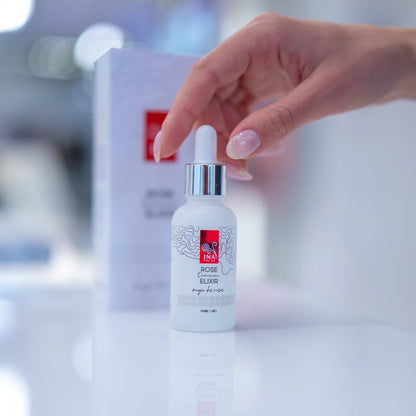 Ser Intensiv de Față Anti-îmbătrânire cu Ulei Organic de Trandafir - Rose Elixir