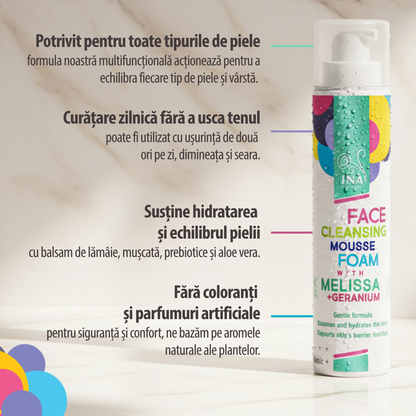 Cumpără 3x Hydrolina de lavandă, și primești 1 Spumă de curățare pentru față Gratuit