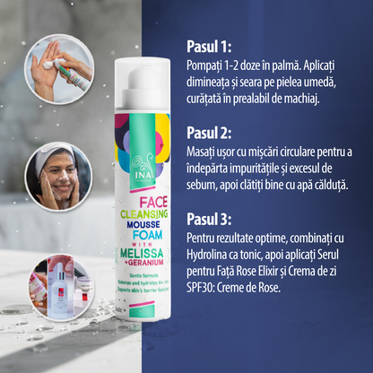 Cumpără 3x Hydrolina de lavandă, și primești 1 Spumă de curățare pentru față Gratuit