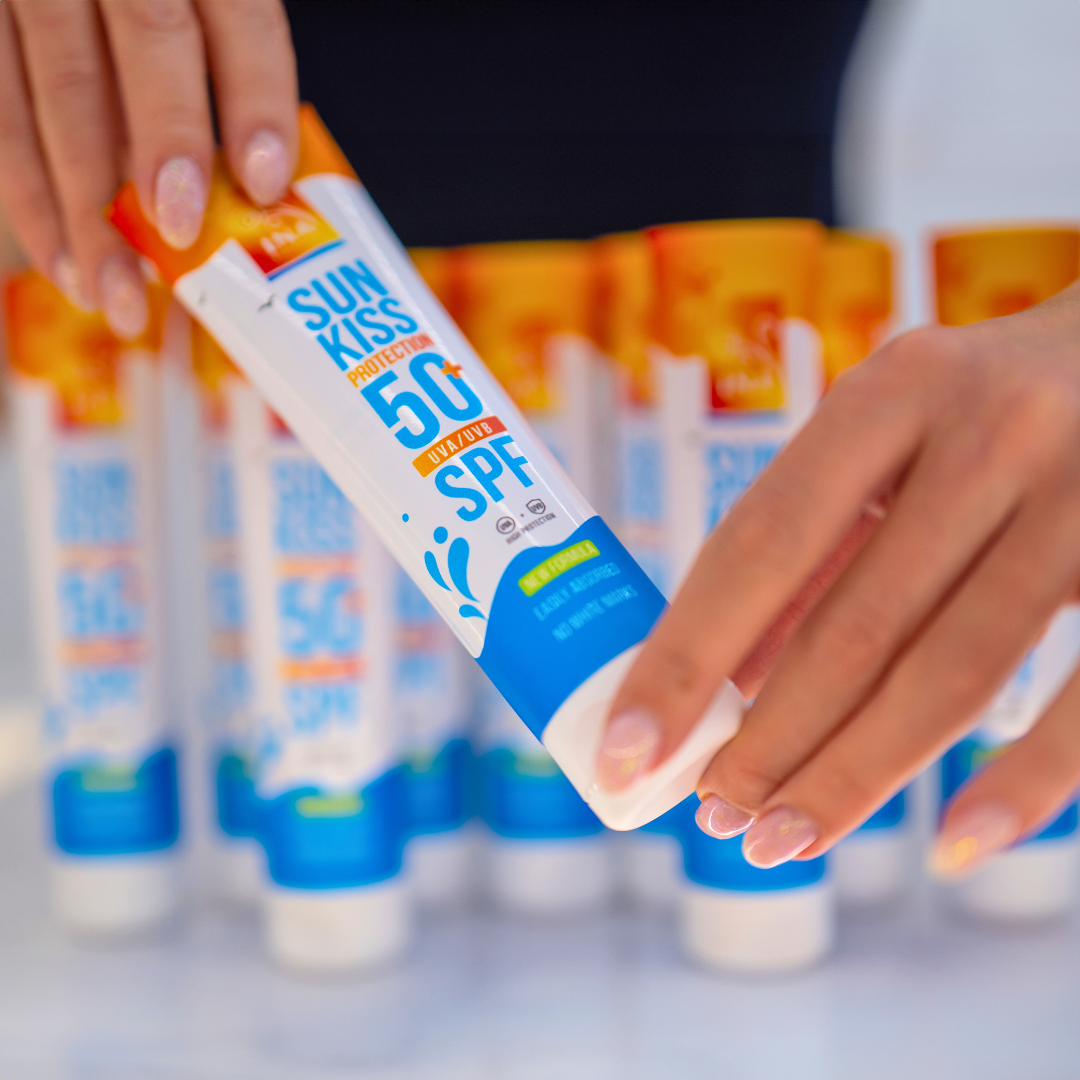 Pachet de protecție solară pentru familie - 3x Protecție solară naturală pentru față și corp SPF+ 50 cu Brad Alb Organic