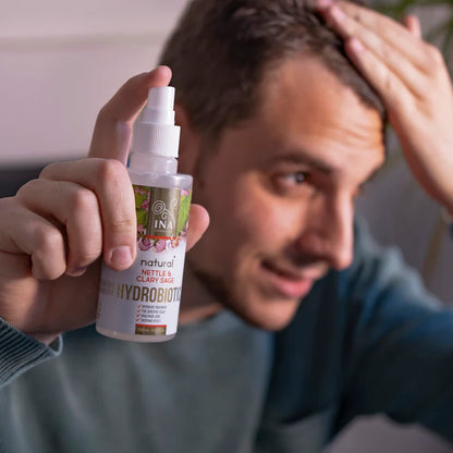 Hydrobiotic - Urzică & Salvie - îngrijire intensivă pentru Căderea părului, Mătreață și scalp Sensibil