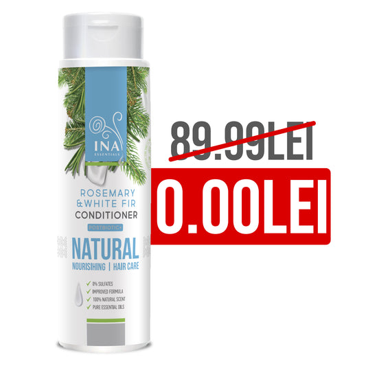 + Cadou Balsam de păr natural cu ulei de Rozmarin și Brad alb