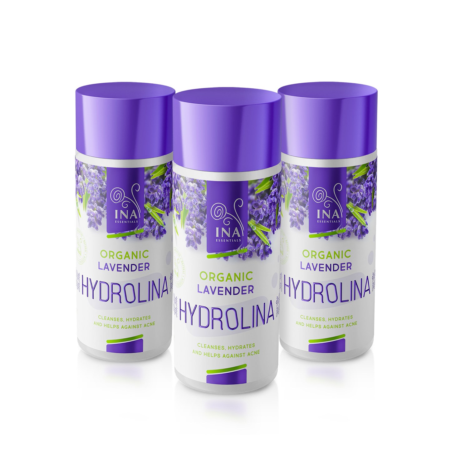 Hydrolina de Lavandă pentru Acnee - Cumpără 2, Primești 1 gratis