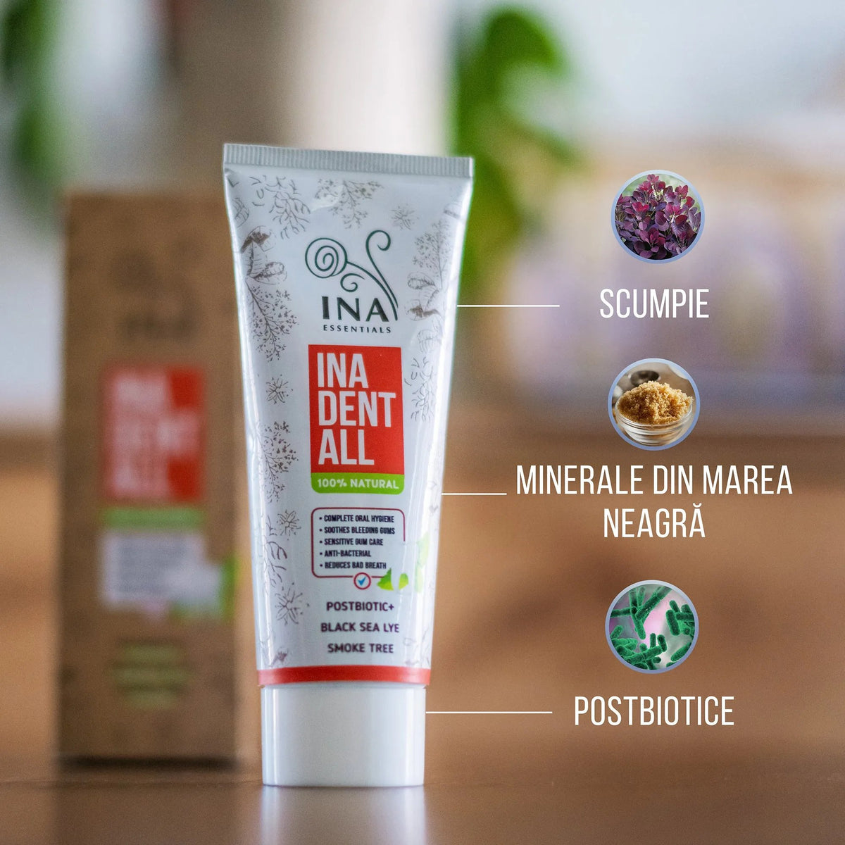 Infa Dent Cumpără 3 Paste de Dinți Ina Dent-All, și primești 2 Paste de Dinți Na ...