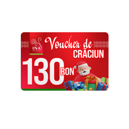 Cumpără un voucher de Crăciun cu o valoare de 130 lei și plătești doar 109 lei - Voucher Digital