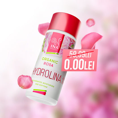 *GRATUIT* Apă Organică de Trandafiri - Hydrolina pentru piele Uscată