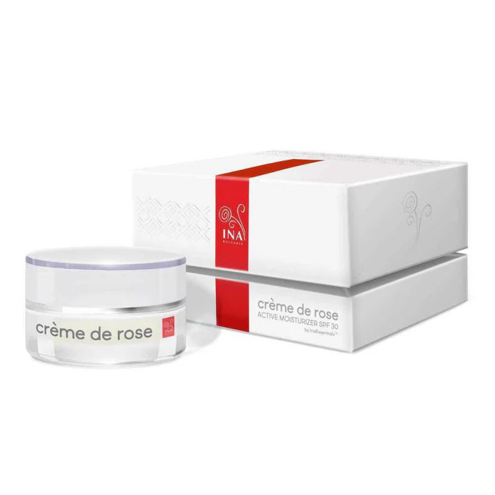 Crème de rose - Crema Hidratanta cu SPF30 - foarte bogat în ulei Esențial de Trandafir