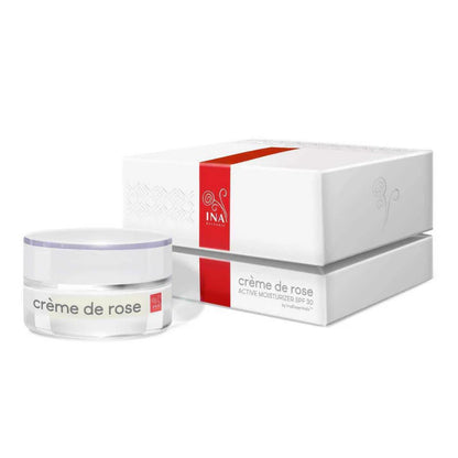 Crème de rose - Crema Hidratanta cu SPF30 - foarte bogat în ulei Esențial de Trandafir