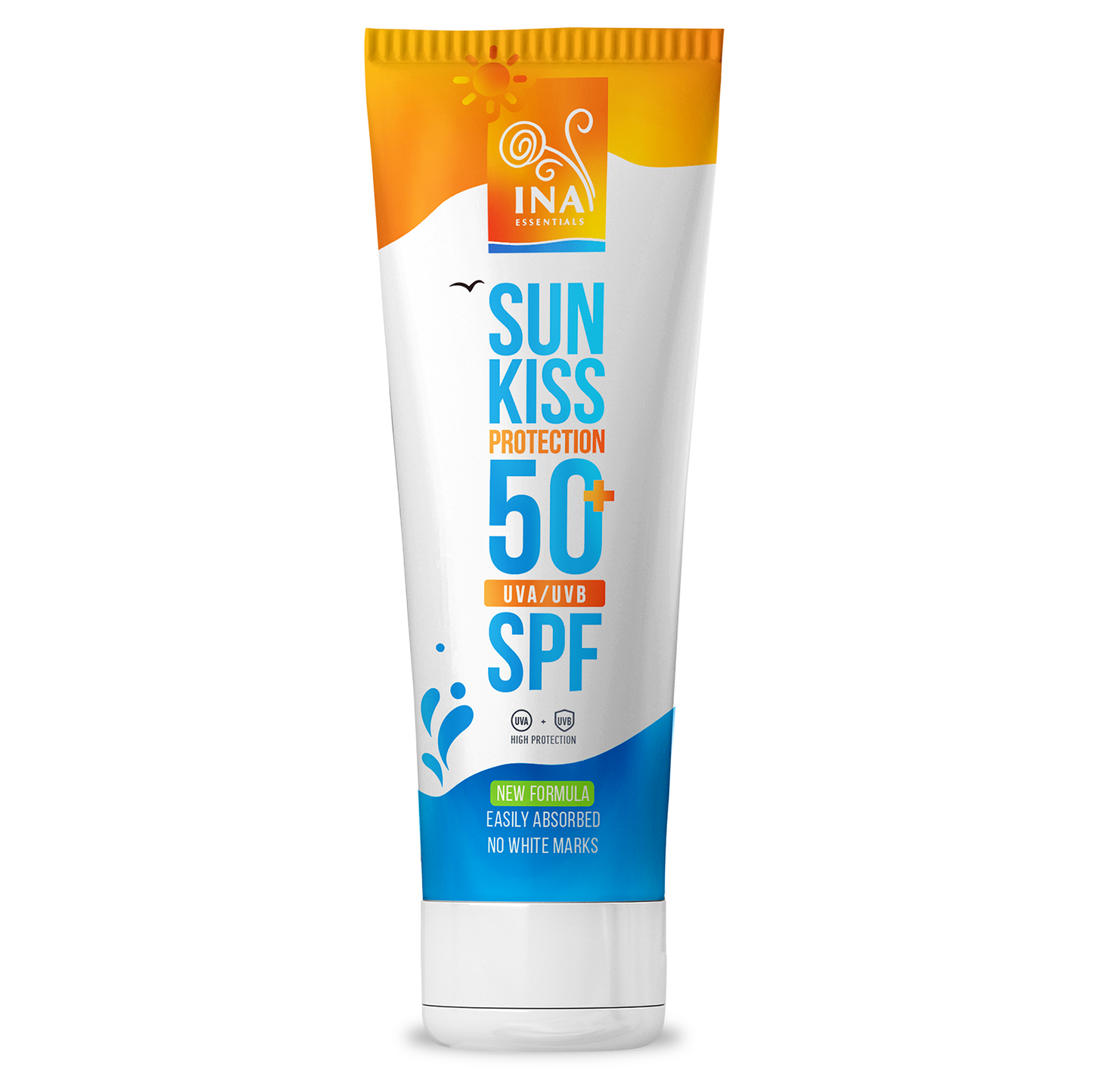 Cremă de Protecție Solară Naturală pentru Față și Corp SPF+ 50 cu Brad Alb Organic