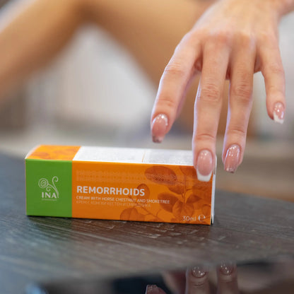 Remorrhoids - Cremă Hemoroizi - Cremă pentru Varice - îmbogățit cu scumpie și Castan salbatic