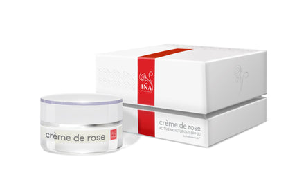 Crème de rose - Crema Hidratanta cu SPF30 - foarte bogat în ulei Esențial de Trandafir
