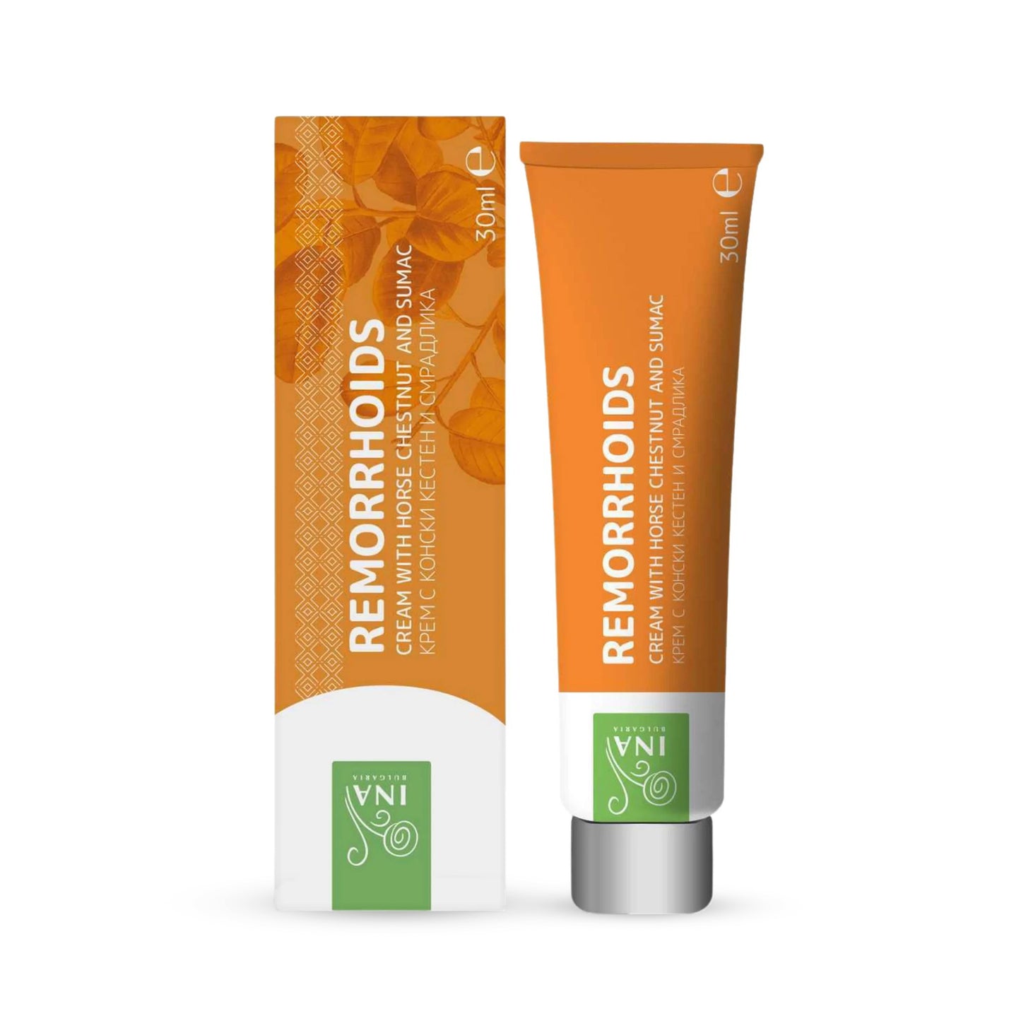 Remorrhoids - Cremă Hemoroizi - Cremă pentru Varice - îmbogățit cu scumpie și Castan salbatic